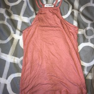 Soft peachy tank top.